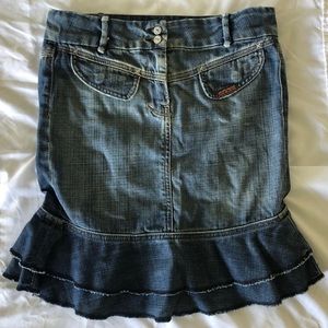 7 for all mankind Denim Skirt Size 26